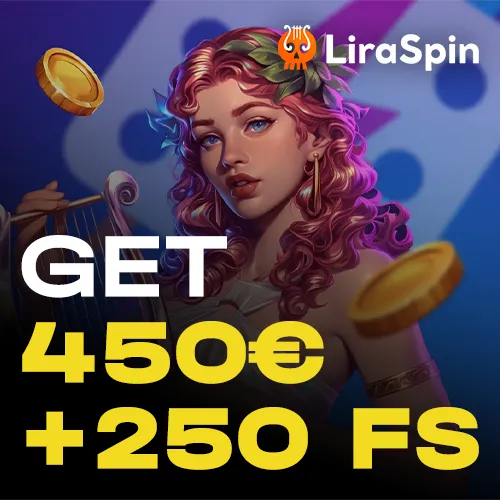 LiraSpin Casino – Offizielle Website ⚡ Bis zu 1.500 € + 250 FS