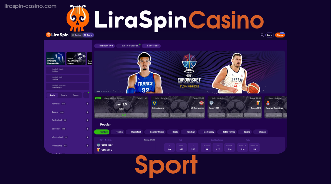 liraspin casino sport